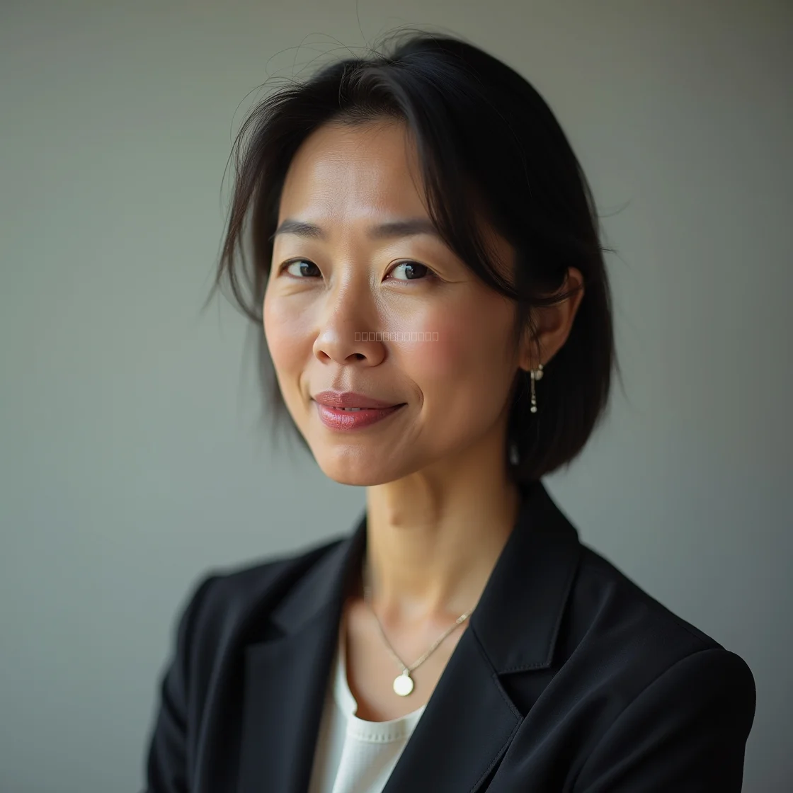 Portrait of female transaction manager